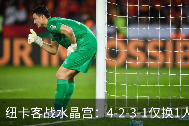 纽卡客战水晶宫：4-2-3-1仅换1人，迈利任右后卫